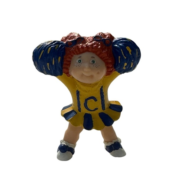 VTG '80s Cabbage Patch Kids PVC Sports Figurines Lot 2.5" - Picture 5 of 10